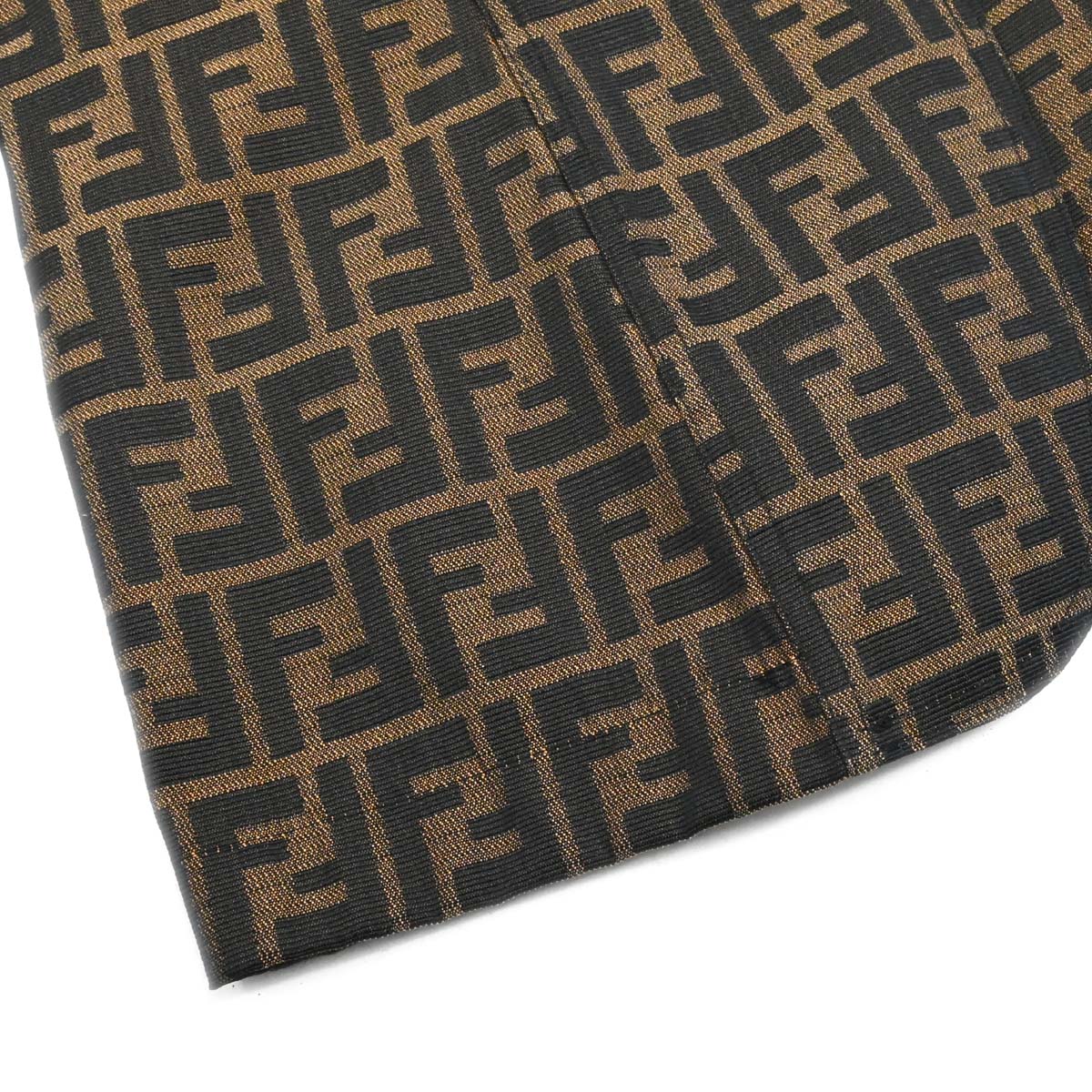 Fendi Single Breasted Sleeveless Jacket Zucca Brown #44
