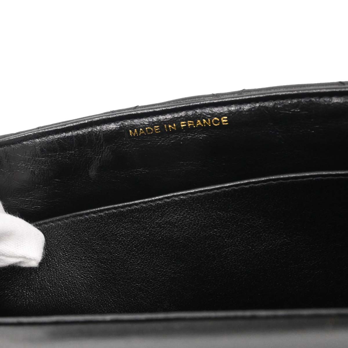 Chanel 1996-1997 Black Lambskin Double Sided Classic Flap Handbag