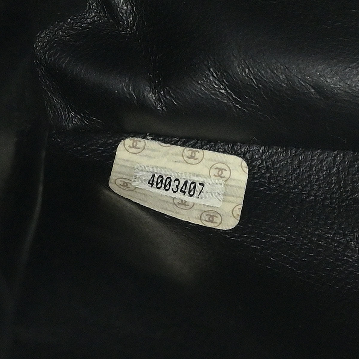Chanel 1996-1997 Black Lambskin Double Sided Classic Flap Handbag