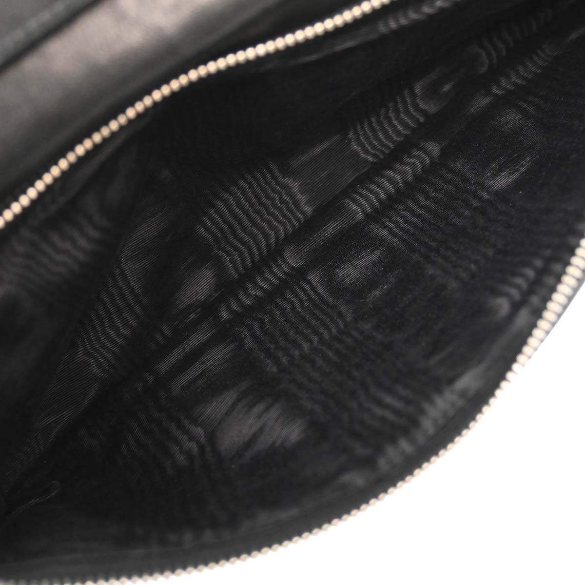 Chanel Black Lambskin Choco Bar Trifold Shoulder Bag