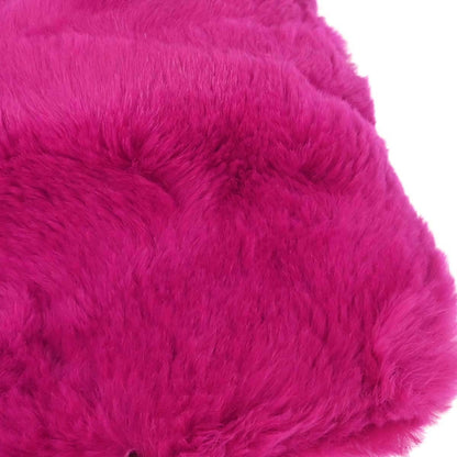 Chanel Pink Rabbit Fur Tote Handbag