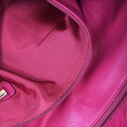 Chanel Pink Rabbit Fur Tote Handbag