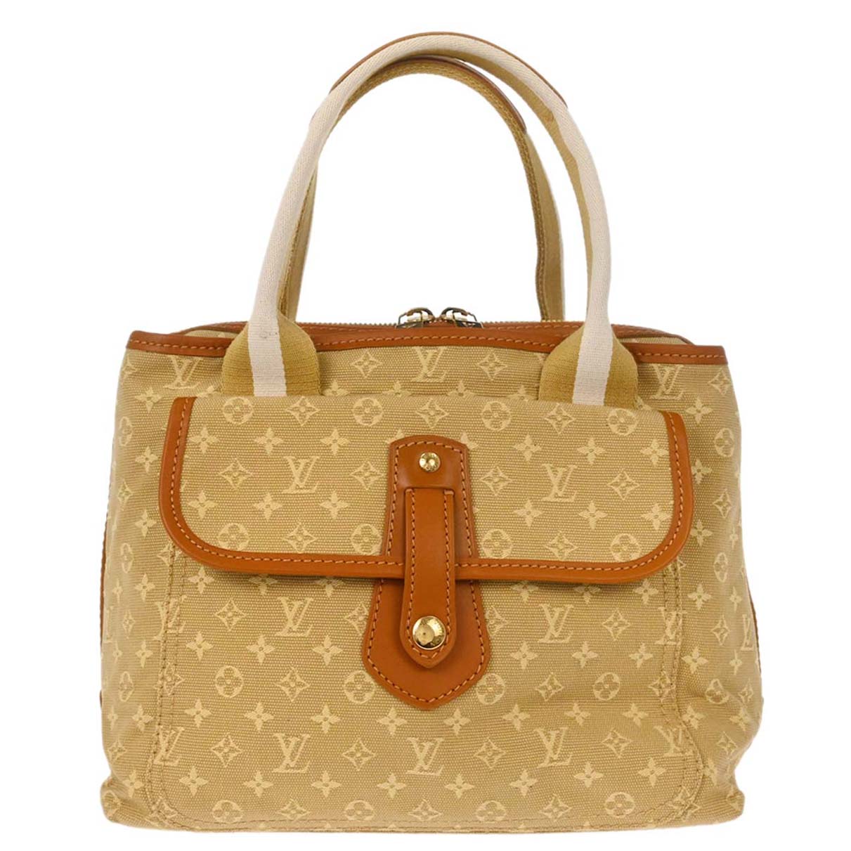 Louis Vuitton Beige Monogram Mini Sac Mary Kate Handbag M92505