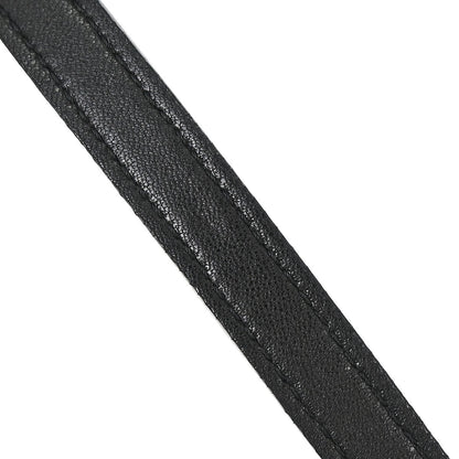 Chanel Black Lambskin Clams Pocket Accordion Flap Shoulder Bag