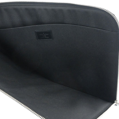 Louis Vuitton 2016 Damier Graphite Pochette Jour GM Clutch Bag N41501