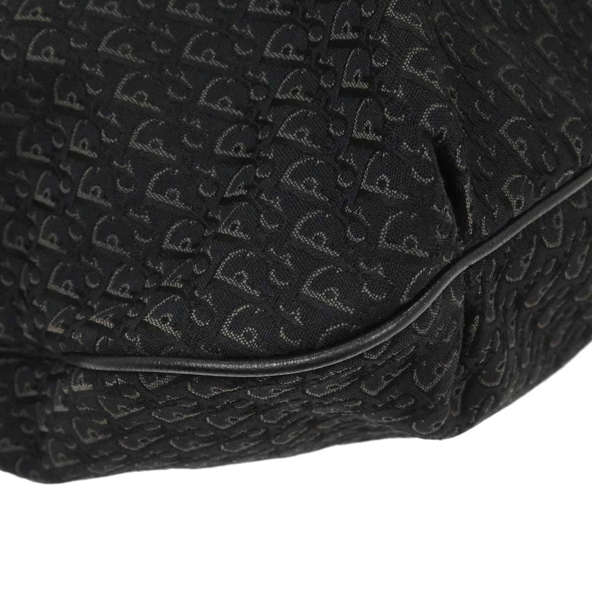 Christian Dior Black Trotter Shoulder Bag