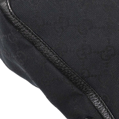 Gucci Black Canvas GG Handbag