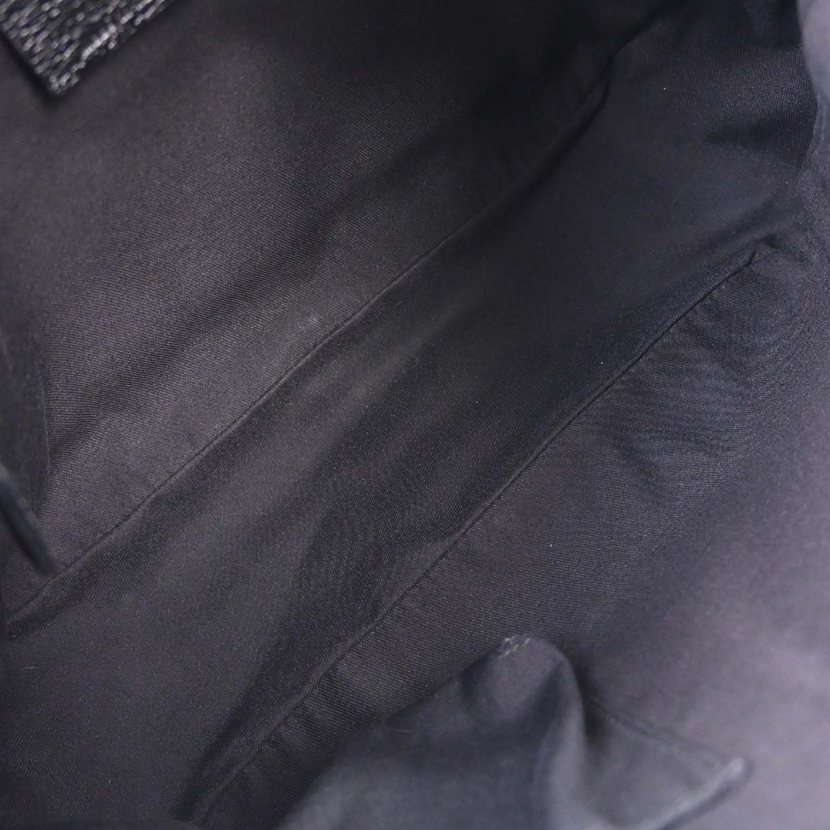 Gucci Black Canvas GG Handbag