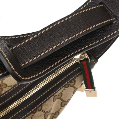 Gucci Beige Canvas GG Hobo Handbag