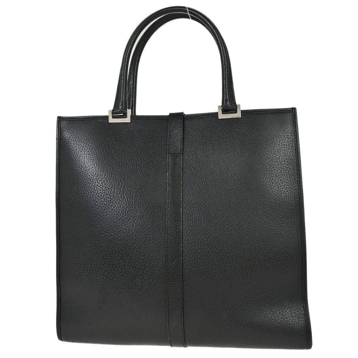 Gucci Black Pigskin Jackie Tote Handbag