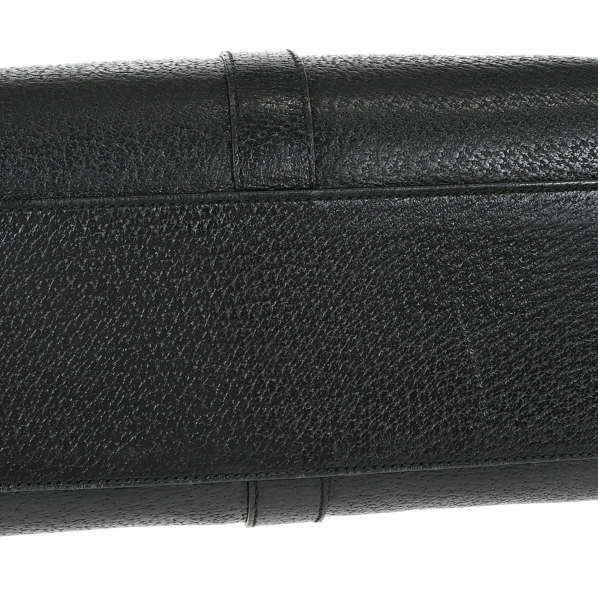 Gucci Black Pigskin Jackie Tote Handbag