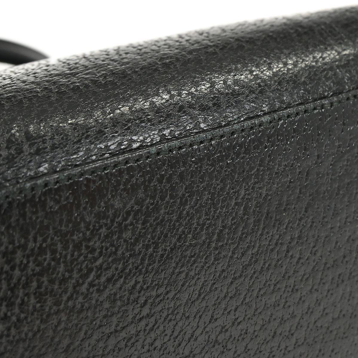 Gucci Black Pigskin Jackie Tote Handbag