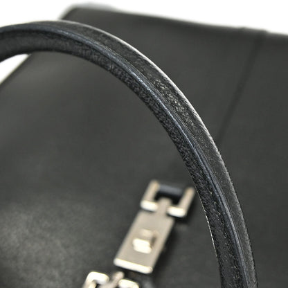 Gucci Black Pigskin Jackie Tote Handbag