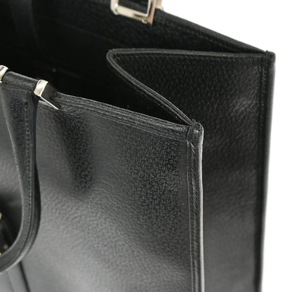 Gucci Black Pigskin Jackie Tote Handbag