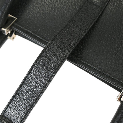 Gucci Black Pigskin Jackie Tote Handbag