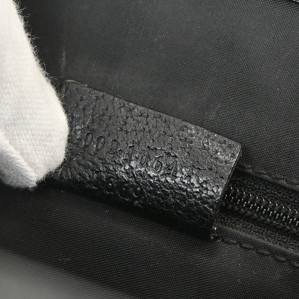 Gucci Black Pigskin Jackie Tote Handbag