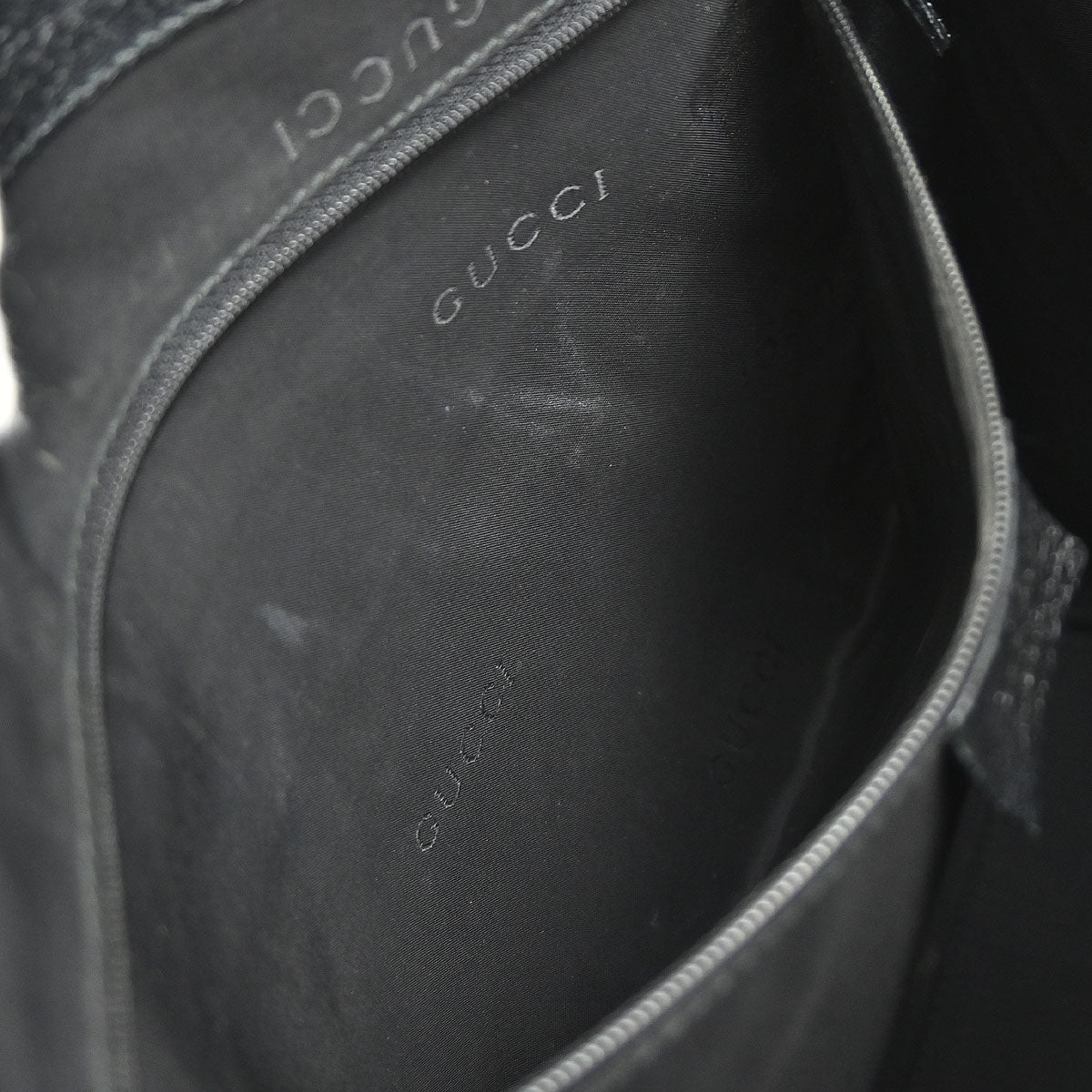 Gucci Black Pigskin Jackie Tote Handbag