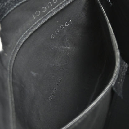Gucci Black Pigskin Jackie Tote Handbag