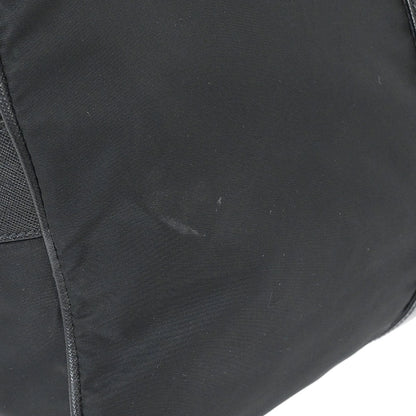 Prada Black Nylon 2way Shoulder Duffle Handbag