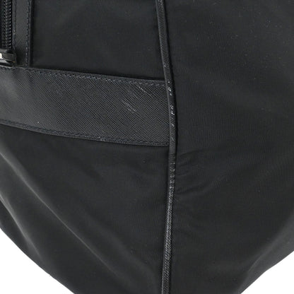 Prada Black Nylon 2way Shoulder Duffle Handbag