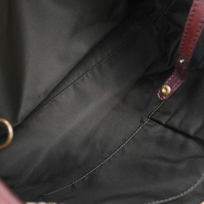 Christian Dior Beige Canvas Trotter Tote Handbag