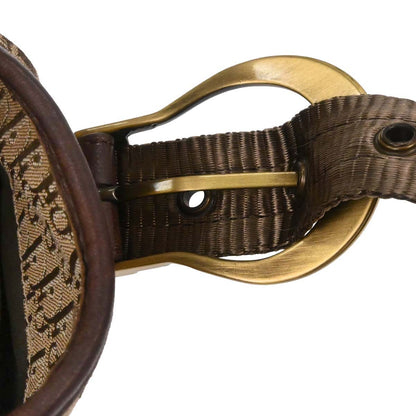 Christian Dior Beige Canvas Trotter Tote Handbag