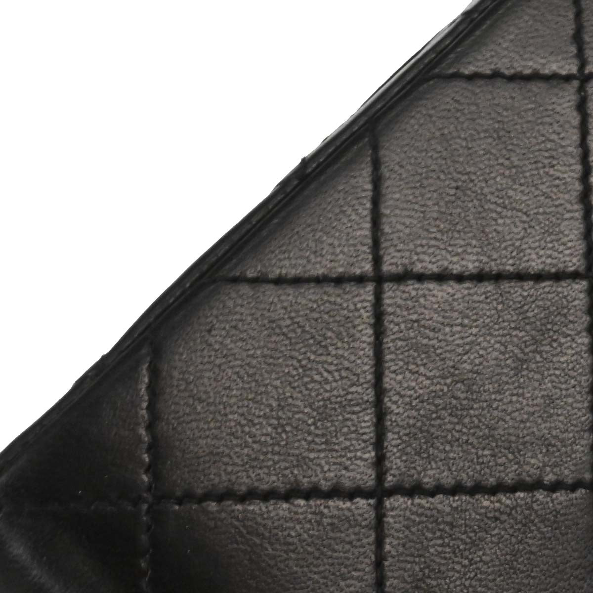 Chanel 1994-1996 Black Lambskin Mini Classic Square Flap Shoulder Bag 17