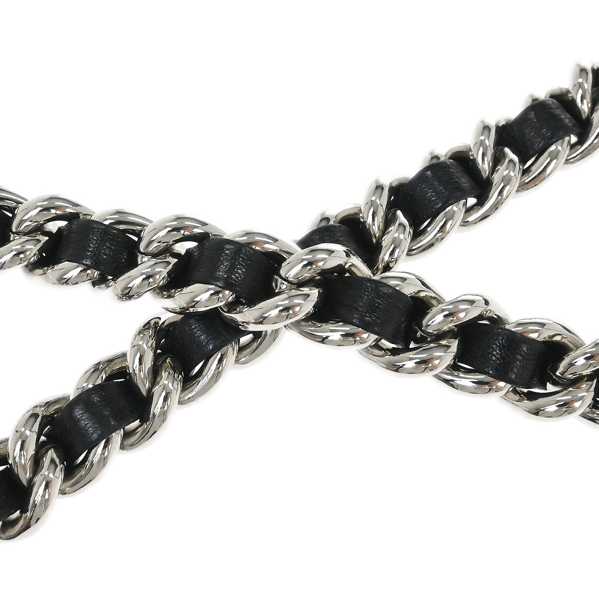 Chanel Black Calfskin Chain Around Shoulder Bag