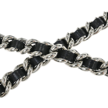 Chanel Black Calfskin Chain Around Shoulder Bag