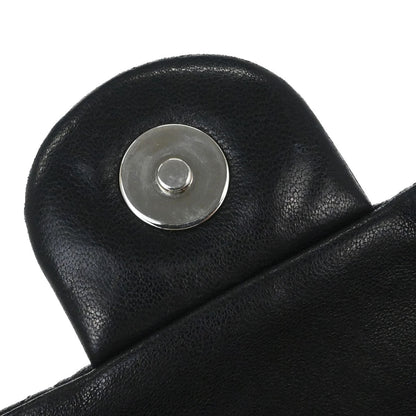 Chanel Black Calfskin Chain Around Shoulder Bag