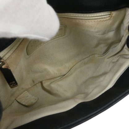 Chanel Black Calfskin Chain Around Shoulder Bag