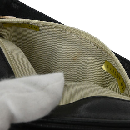 Chanel Black Calfskin Chain Around Shoulder Bag