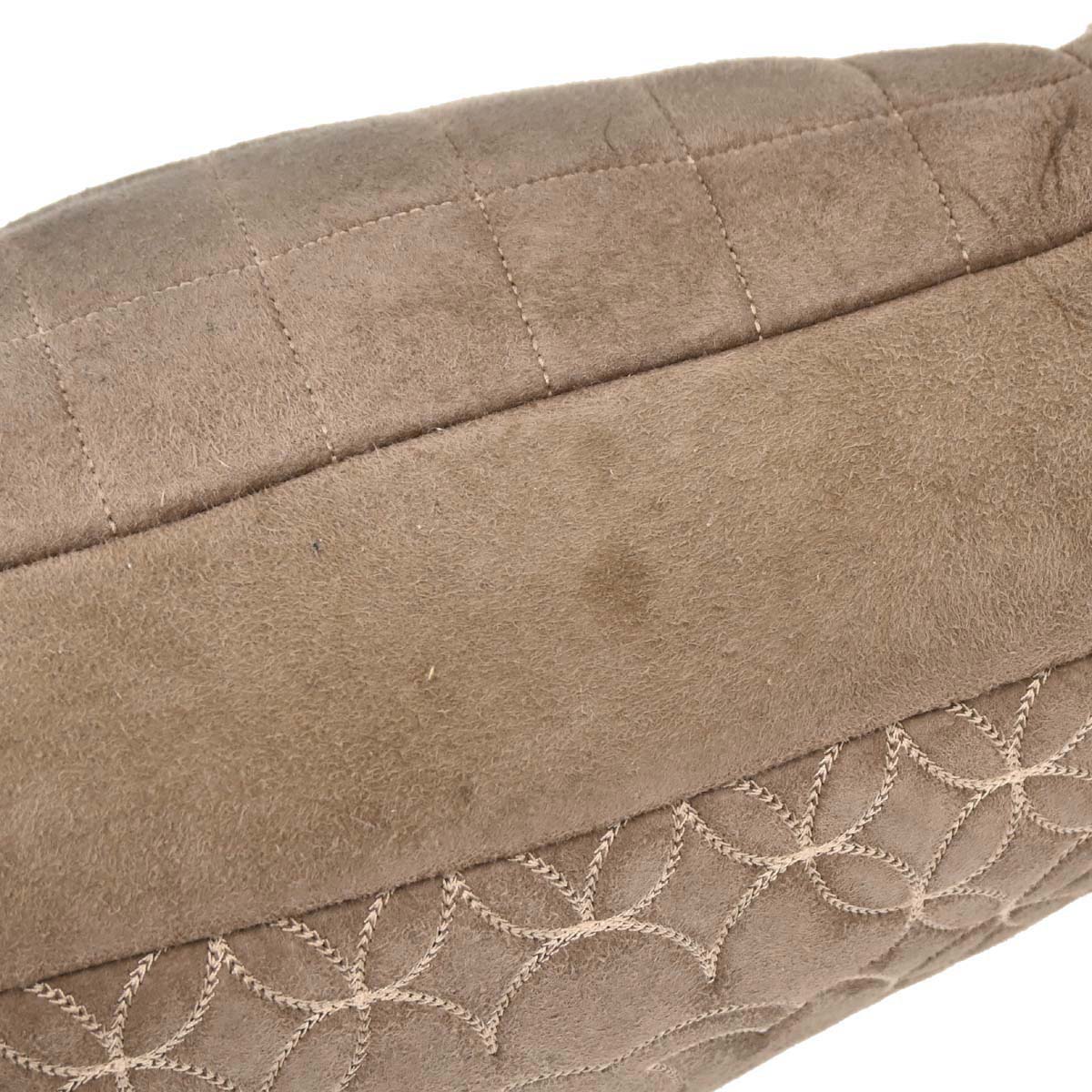 Chanel Brown Mouton Choco Bar Tote Handbag