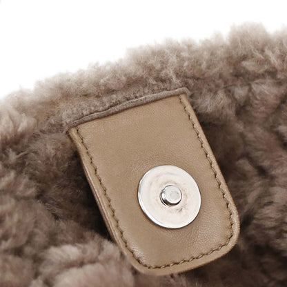 Chanel Brown Mouton Choco Bar Tote Handbag