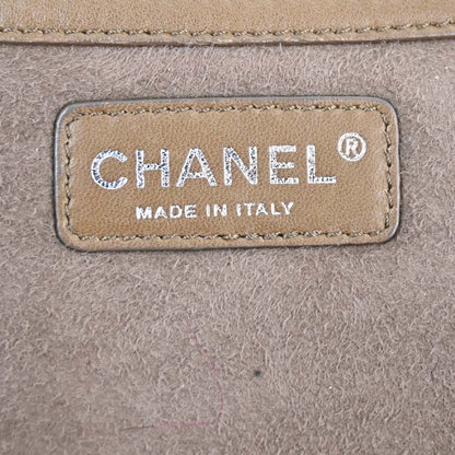 Chanel Brown Mouton Choco Bar Tote Handbag