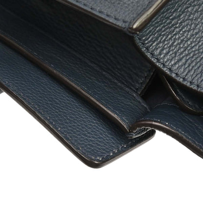 Celine Navy Mini Luggage Tote Bag