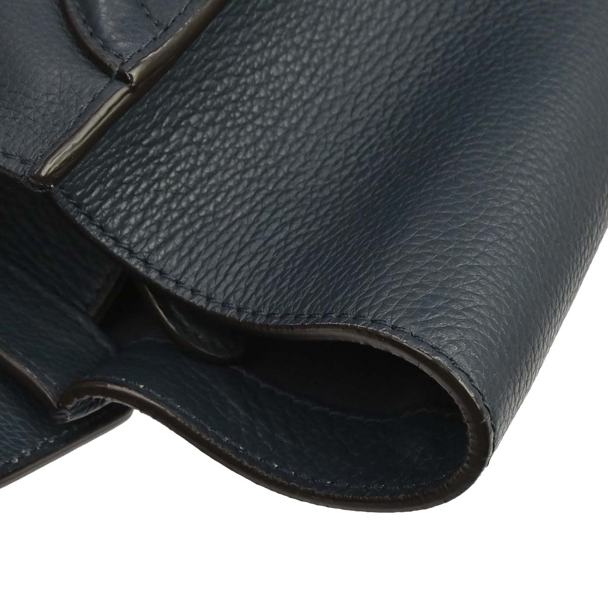 Celine Navy Mini Luggage Tote Bag