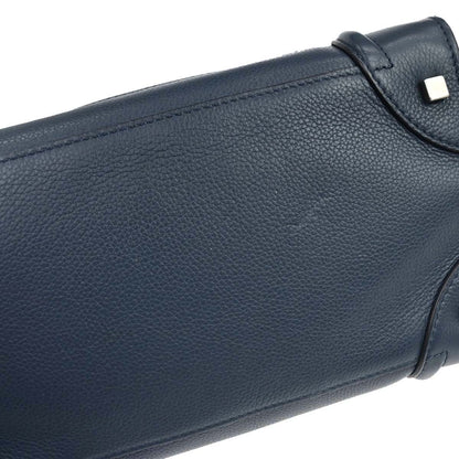 Celine Navy Mini Luggage Tote Bag