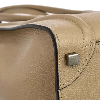 Celine Beige Luggage Micro Tote Handbag