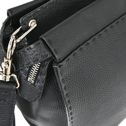 Fendi Black Selleria Peekaboo Fit Monster 2way Shoulder Handbag