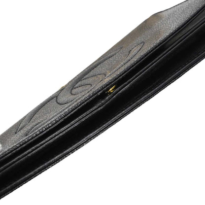 Chanel Black Caviar Skin WOC Wallet on Chain Bag