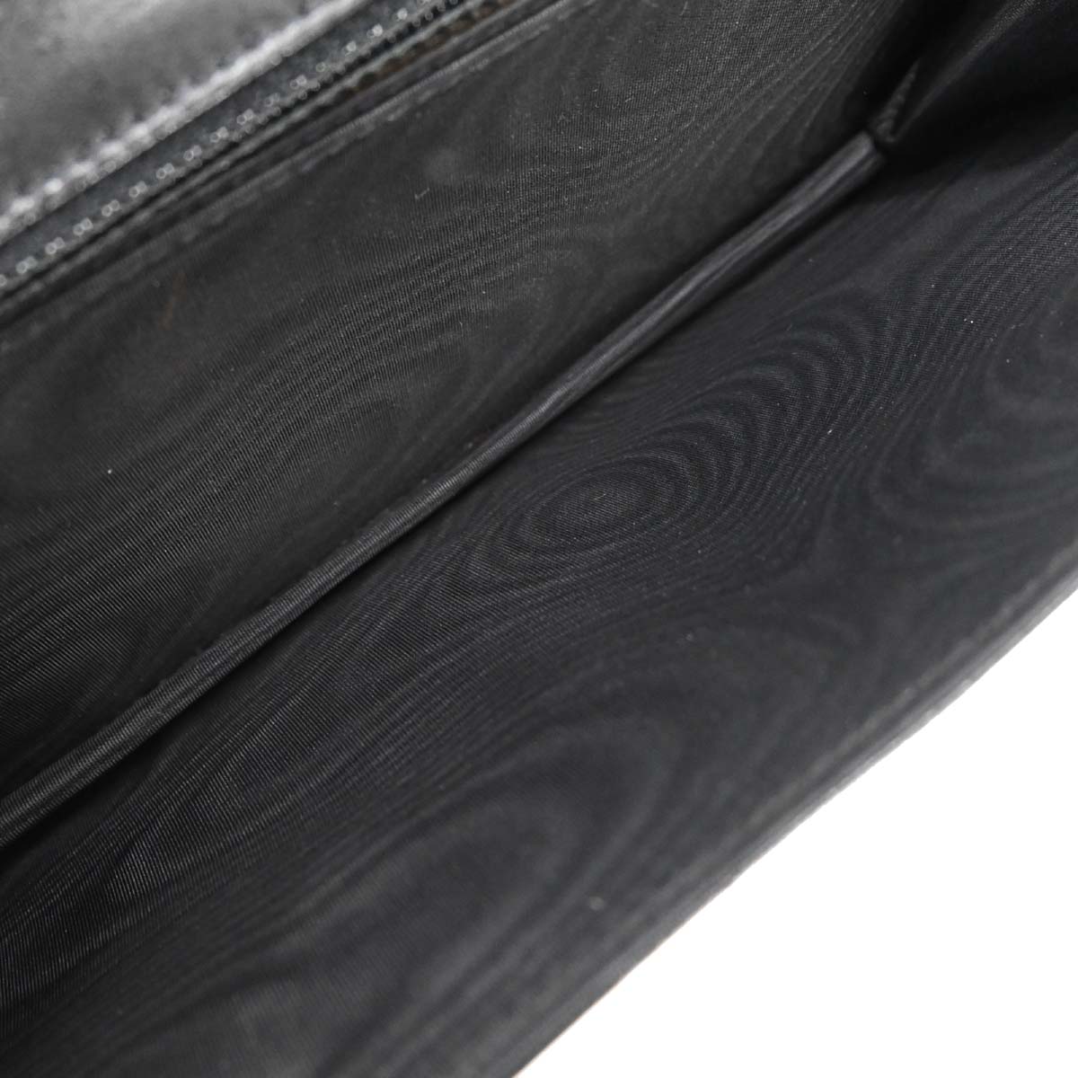 Chanel Black Caviar Skin WOC Wallet on Chain Bag
