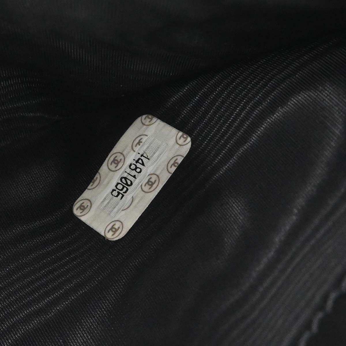 Chanel Black Caviar Skin WOC Wallet on Chain Bag