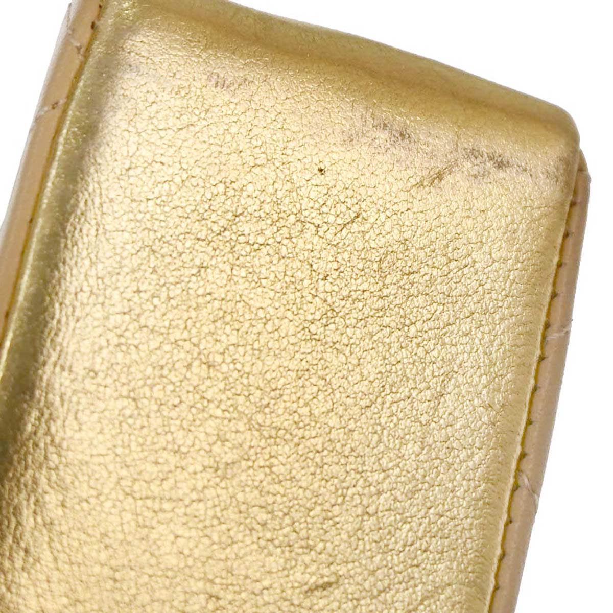 Chanel Beige Lambskin Shoulder Bag