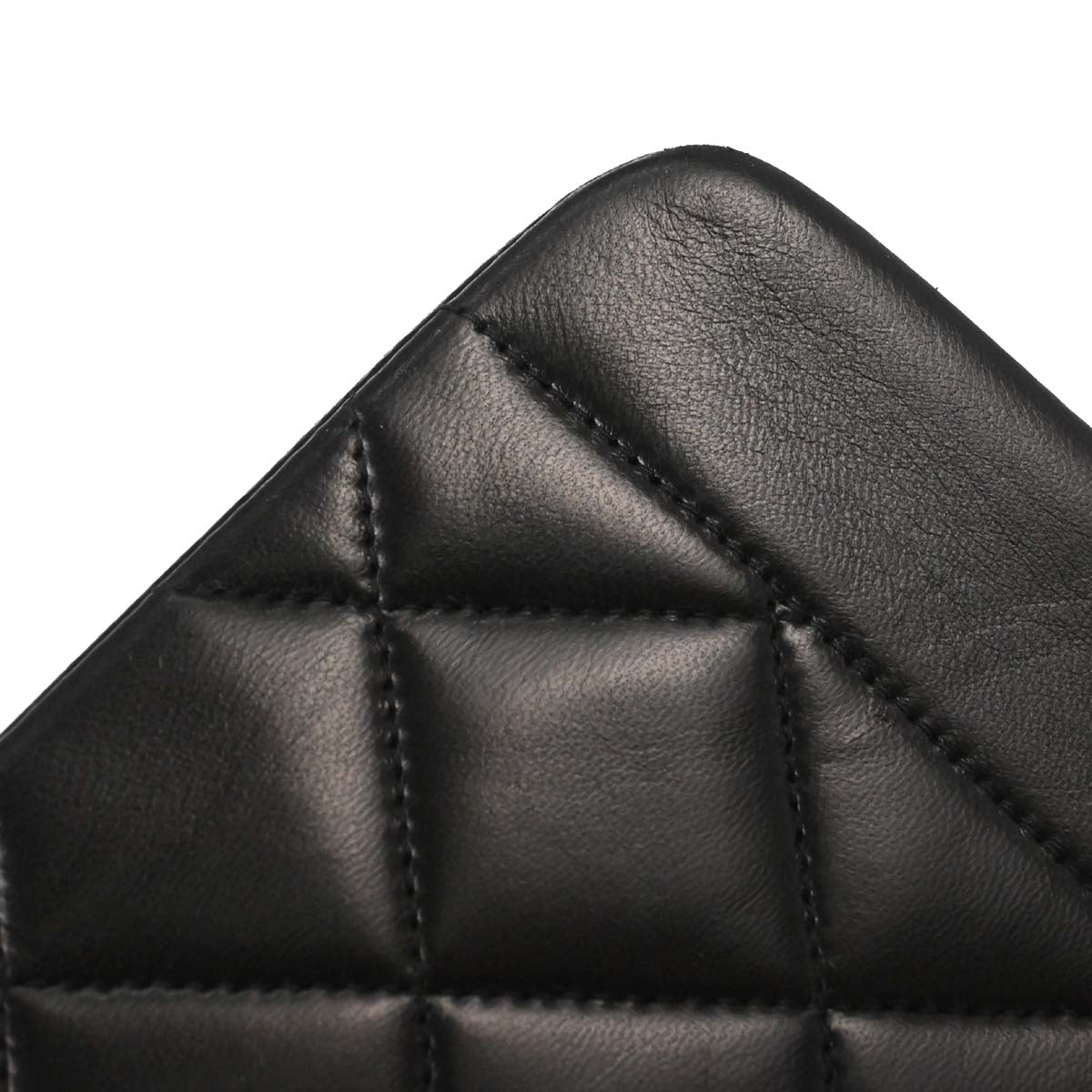 Chanel Black Lambskin Small Diana Shoulder Bag