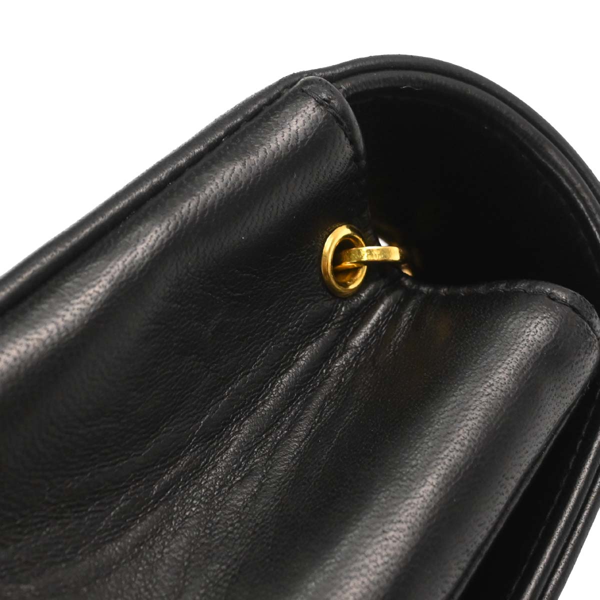 Chanel Black Lambskin Small Diana Shoulder Bag