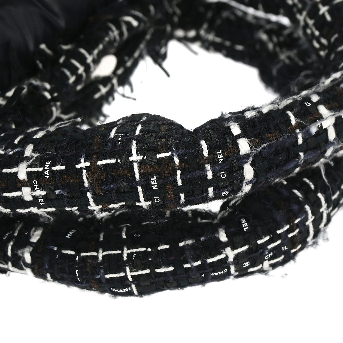 Chanel Black Nylon Coco Neige Doudoune 2way Shoulder Tote Bag