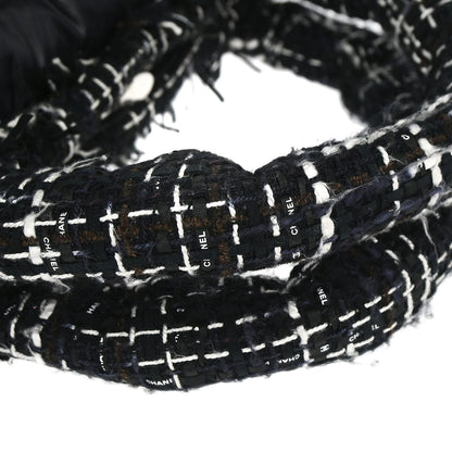 Chanel Black Nylon Coco Neige Doudoune 2way Shoulder Tote Bag