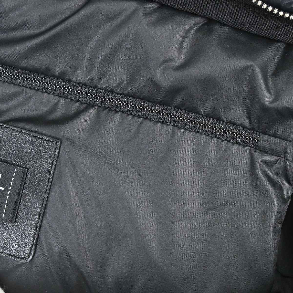 Chanel Black Nylon Coco Neige Doudoune 2way Shoulder Tote Bag