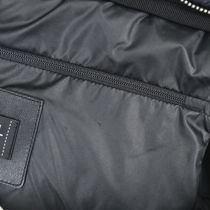 Chanel Black Nylon Coco Neige Doudoune 2way Shoulder Tote Bag